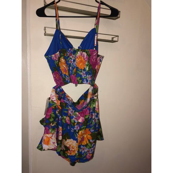 B.O.G. Collective Lottie & Holly Floral Cropped Tank Top & Ruffle Skort Set M - Picture 11 of 11